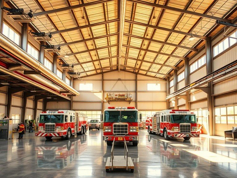 200×400 Metal Fire Station