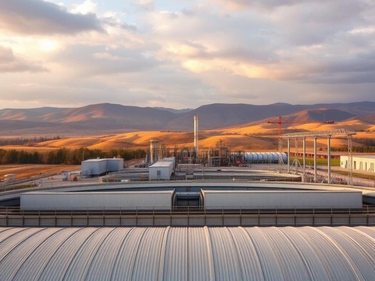 200×400 Wastewater Facility Steel Buildings