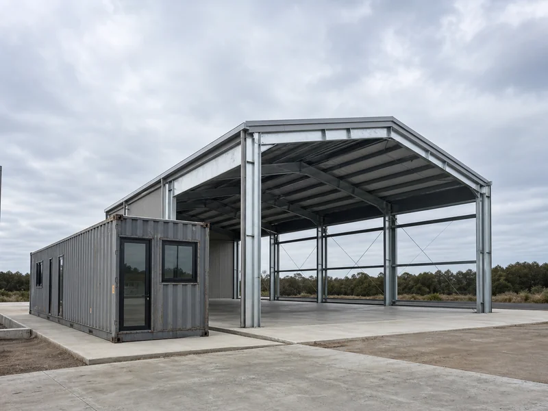 Container Building vs. Steel Building: Span and Use Limits